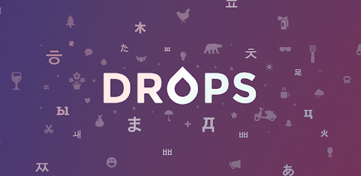 ภาพจากแอป Drops โชว์คำศัพท์พร้อมภาพและเสียงในสไตล์มินิมอล