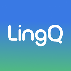 ภาพแอป LingQ แสดงหน้าจอการอ่านบทความพร้อมคำแปล